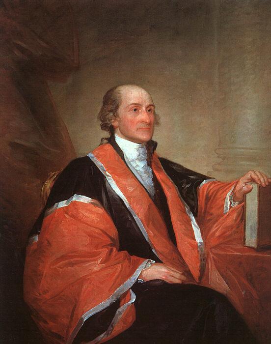 Gilbert Charles Stuart Chief Justice John Jay France oil painting art